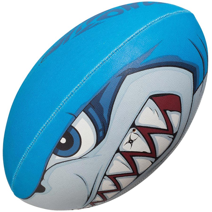 Ballon de Rugby Gilbert Fantaisie Bit Force - Balles de Sport