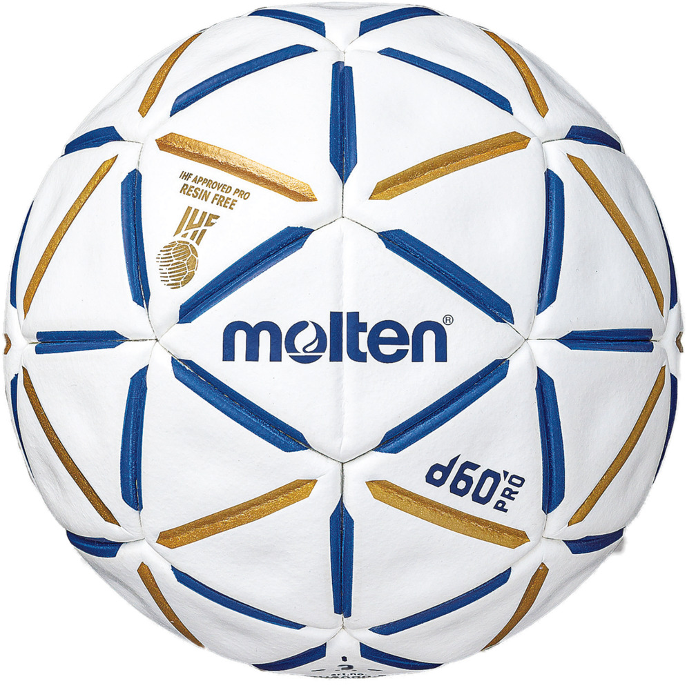 MOLTEN D60 PRO BALLON DE HAND SANS RESINE Taille 3 - BALLONS/Ballons de Hand  - SG EQUIPEMENT